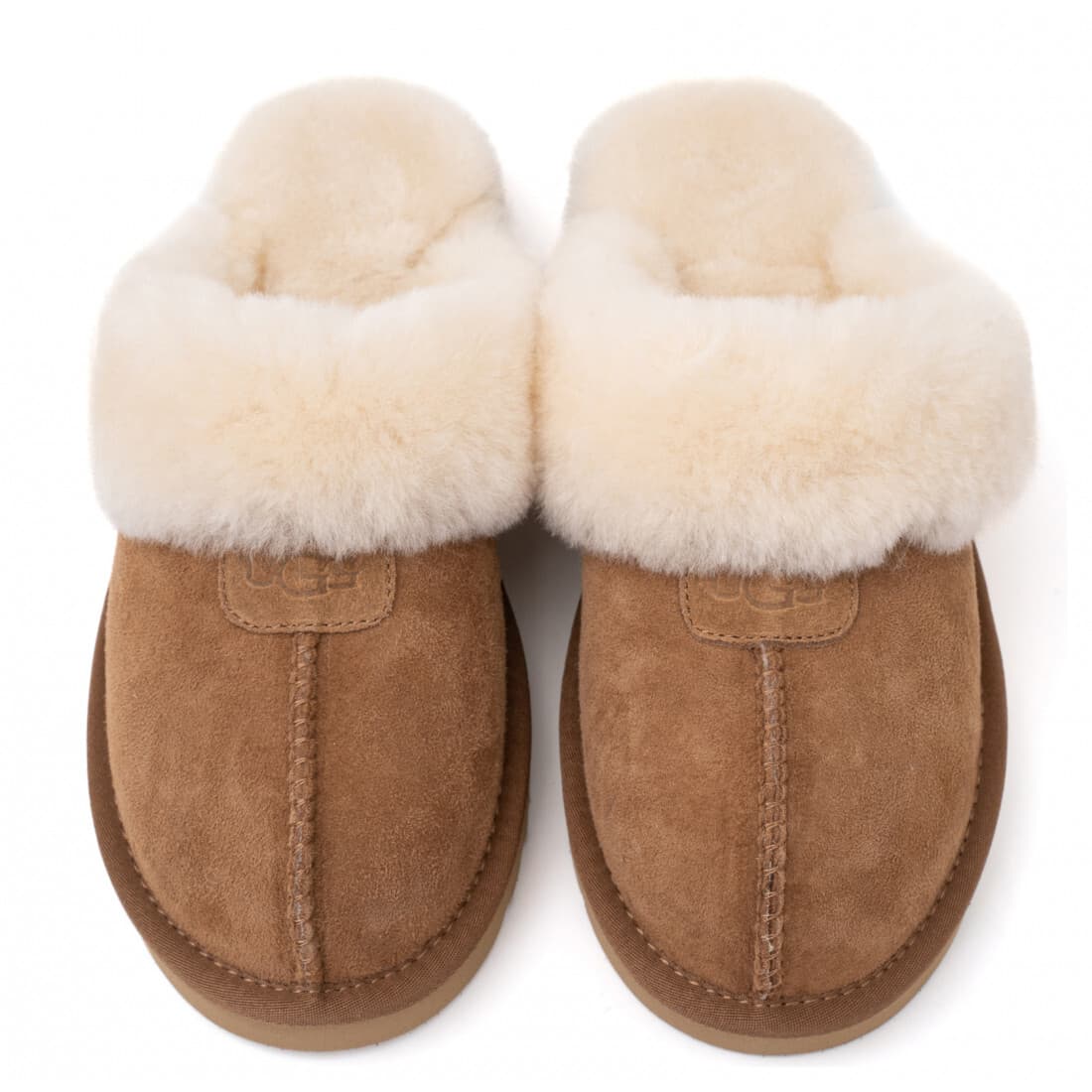 UGG Slippers Scuffette Коричневый — фото 4