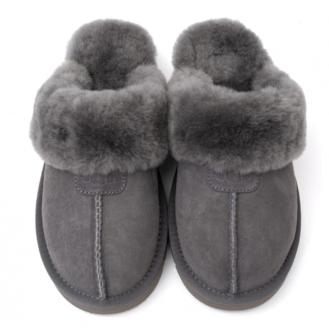 UGG Slippers Scuffette Серый — фото 4