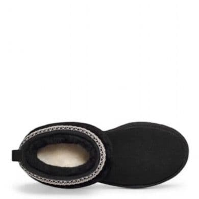 UGG Classic Ultra Mini Maxi Curly Чёрный — фото 2