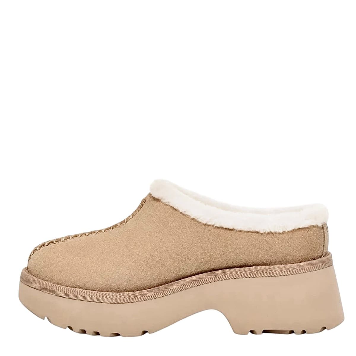 UGG New Heights Cozy Clog Бежевый — фото 4