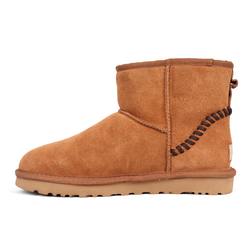 Мужские Classic II Mini Deco Suede Boot Коричневый — фото 6