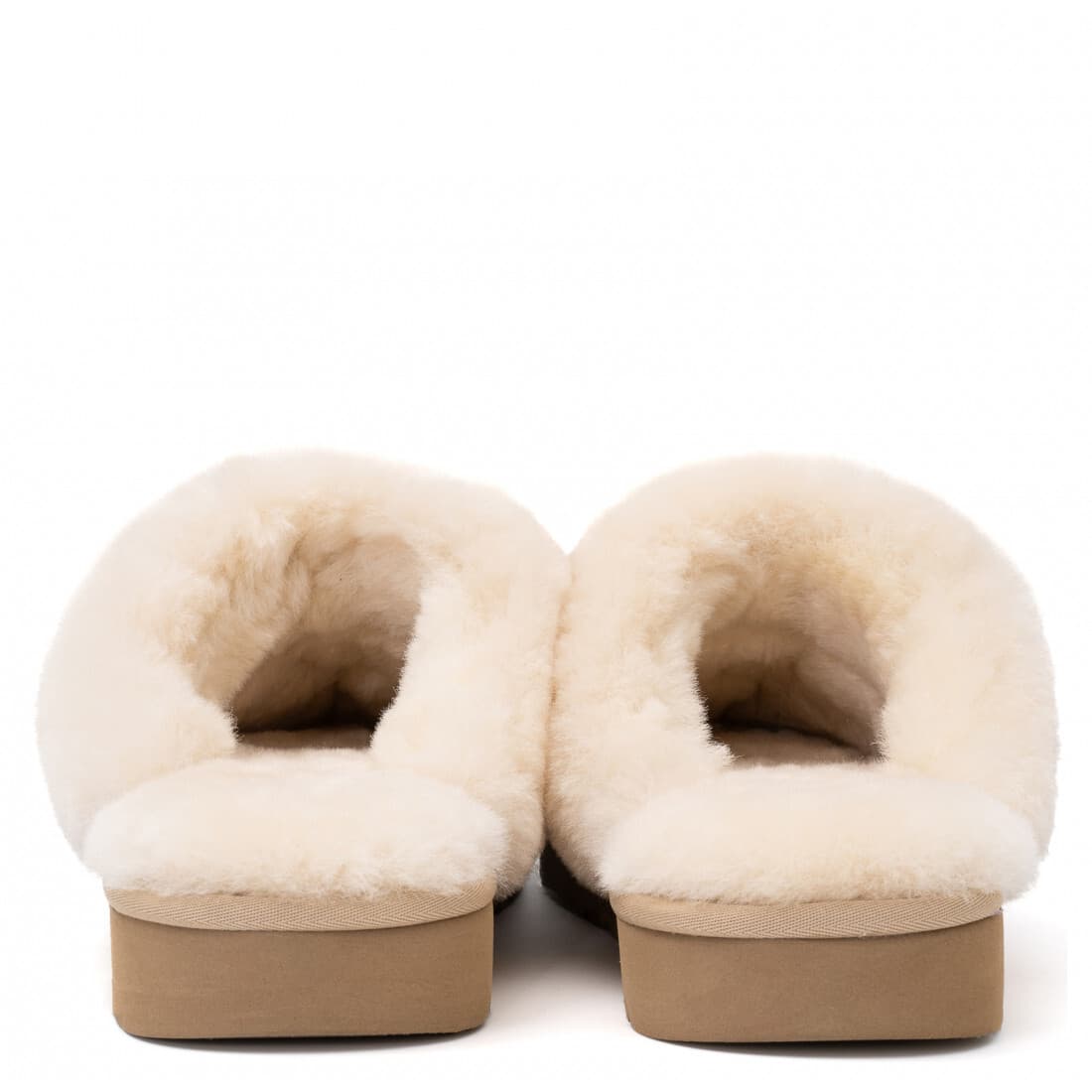 UGG Slippers Scuffette Бежевый — фото 3
