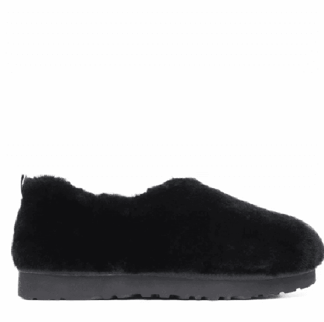 UGG Hailey Fluff Slippers Чёрный — фото 1