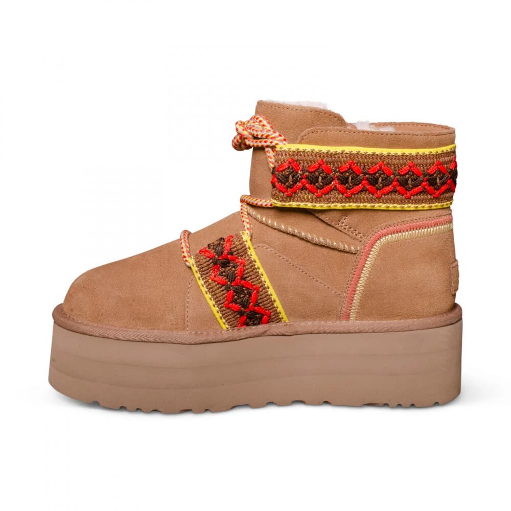 Classic Mini Braid Platform Коричневый — фото 4