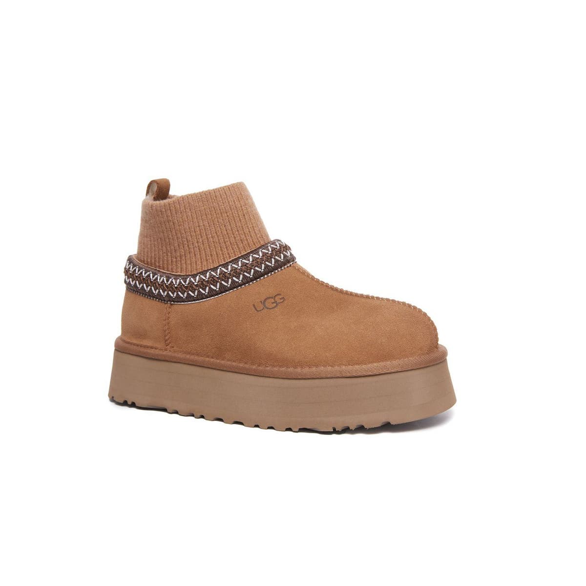 Tazz Platform Knit Коричневый — фото 7