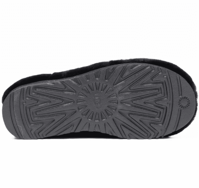UGG Hailey Fluff Slippers Чёрный — фото 5
