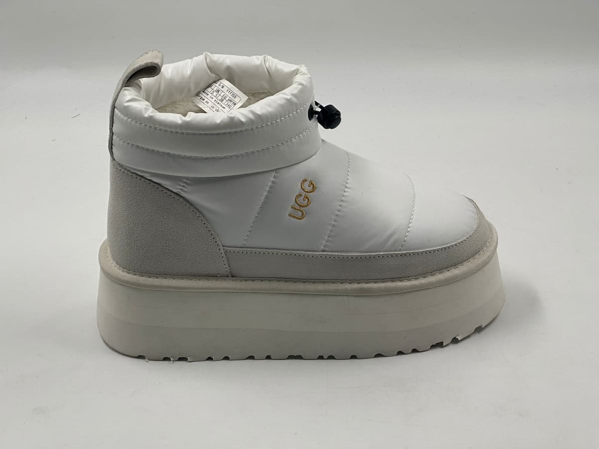 UGG Womens OBBA Platform Белый — фото 3