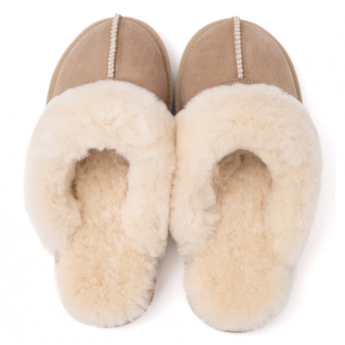 UGG Slippers Scuffette Бежевый — фото 2