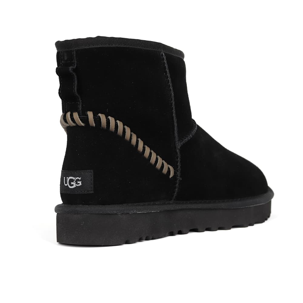 Мужские Classic II Mini Deco Suede Boot Чёрный — фото 4