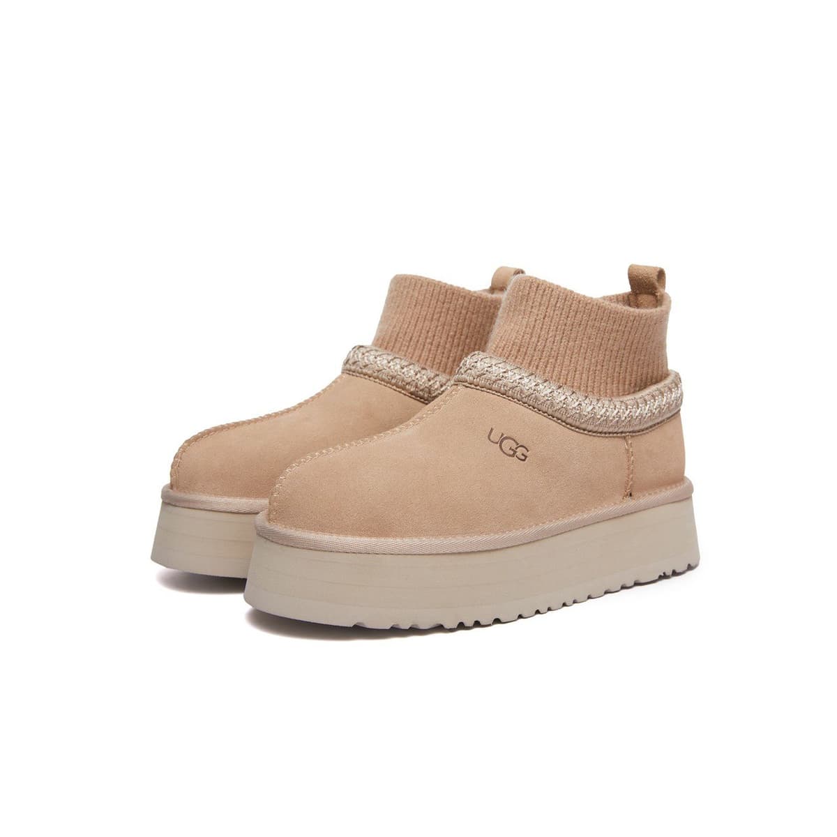 Tazz Platform Knit Бежевый — фото 8
