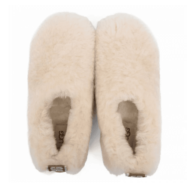 UGG Hailey Fluff Slippers Бежевый — фото 5